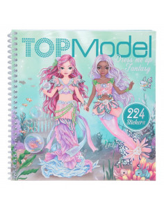 Topmodel dress me up album autocollants fantasy