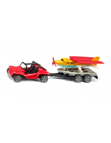 Buggy avec avion sportif