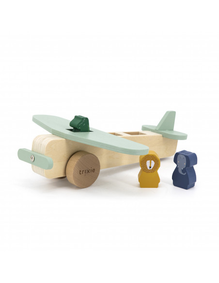 Avion en bois animaux - trixie