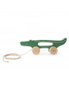 Jouet a tirer en bois - mr. crocodile - trixie
