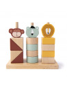 Blocs animaux a empiler en bois - trixie
