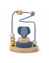 Labyrinthe a perles en bois - mrs. elephant - trixie