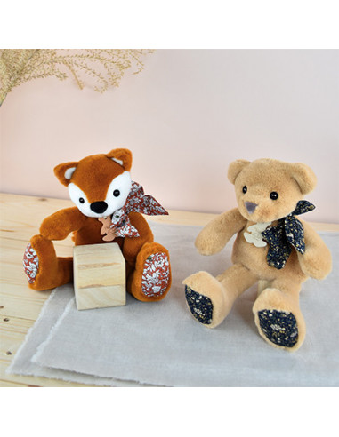 Copain calin - ours marron clair 25 cm