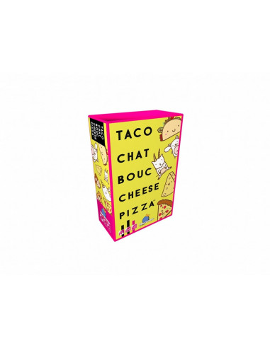 Taco chat bouc cheese pizza