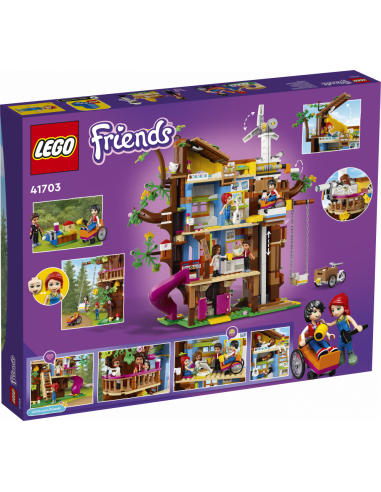 Lego friends 41703 - la cabane de l'amitié dans l'arbre