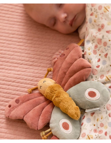 Doudou d'activites papillon - flowers & butterflies