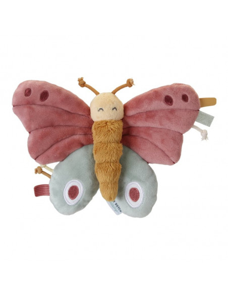 Doudou d'activites papillon - flowers & butterflies