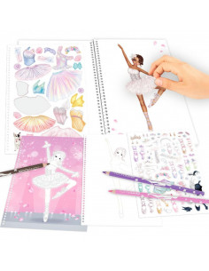 Create your topmodel album a colorier ballet 2