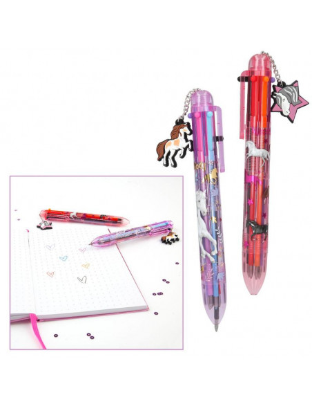 Miss melody stylo gel 6 couleurs