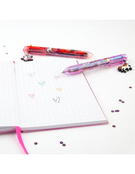 Miss melody stylo gel 6 couleurs