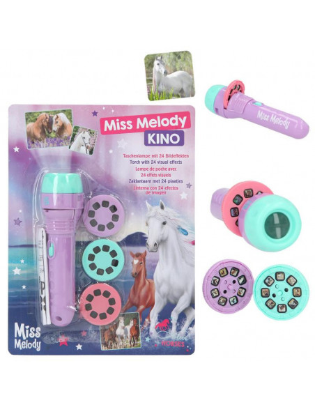 Miss melody lampe de poche avec effets d'image