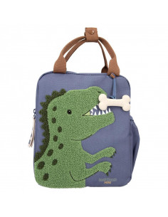 Dino world petit sac a dos bleu dino 2