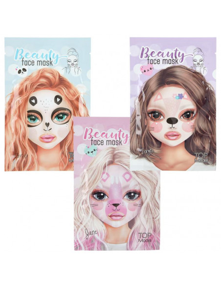 Masque en tissu pour le visage topmodel