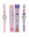 Miss melody montre avec bracelet en tissu