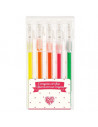 Crayons - 5 crayons cire fluo