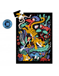 Wizzy puzzle - le saut du tigre - 50 pcs 2