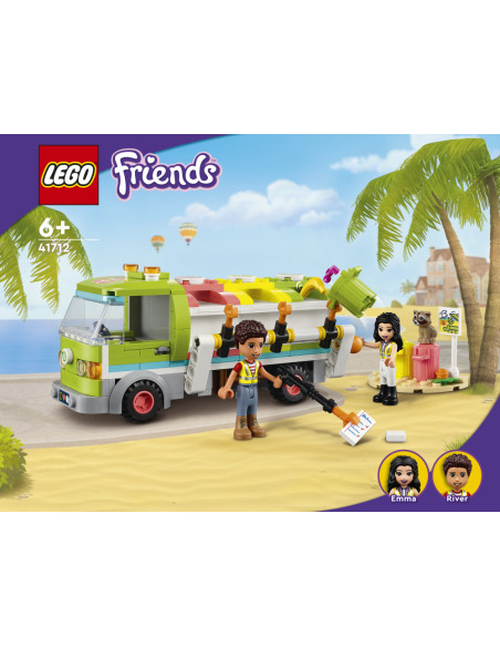 Lego® friends - 41712 - le camion de recyclage