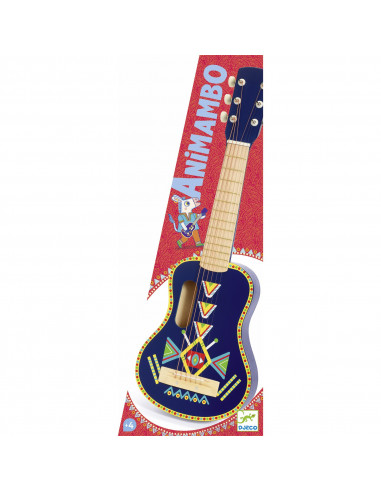 Guitare 6 cordes métalliques
