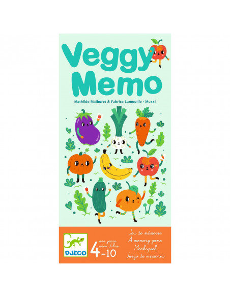 Jeu veggy memo - djeco