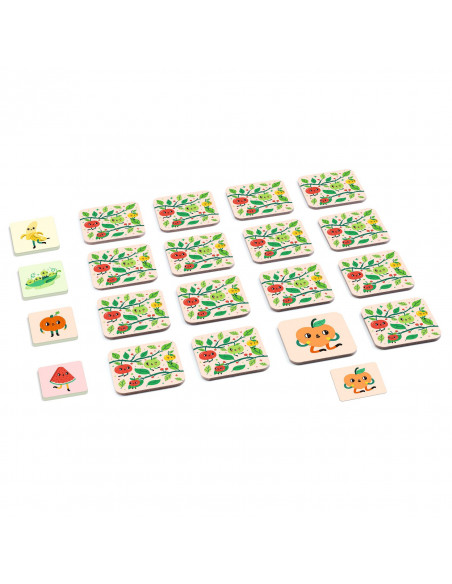 Jeu veggy memo - djeco