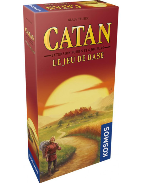 Catan : jeu de base 5/6 j. éco (ext)