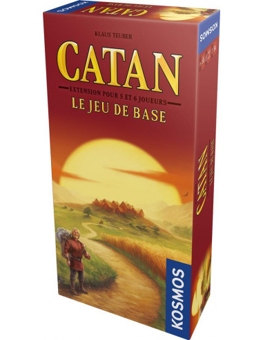 Catan : jeu de base 5/6 j. éco (ext)
