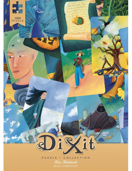 Dixit puzzle 1000p blue mishmash