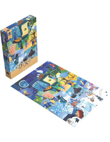 Dixit puzzle 1000p blue mishmash