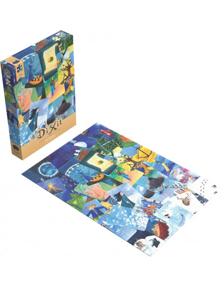 Dixit puzzle 1000p blue mishmash