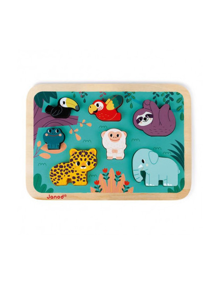 Chunky puzzle jungle