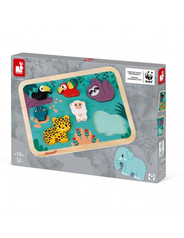 Chunky puzzle jungle