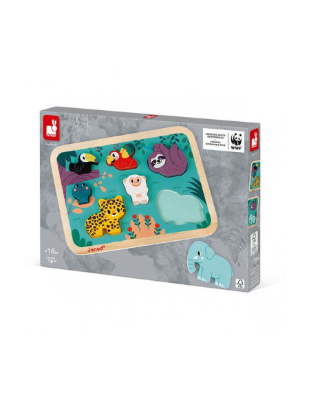 Chunky puzzle jungle