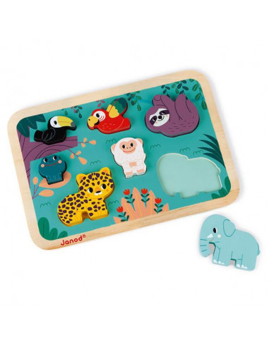 Chunky puzzle jungle