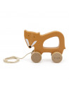 Jouet a tirer en bois - mr fox - trixie