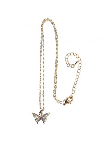 Collier boutique butterfly gem
