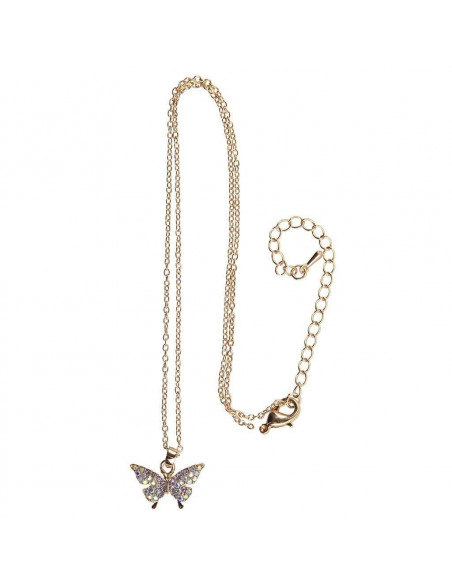Collier boutique butterfly gem