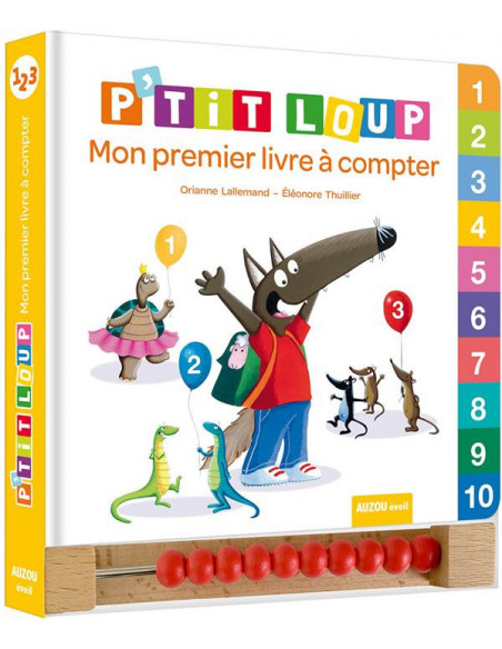 Mon premier livre à compter petit loup