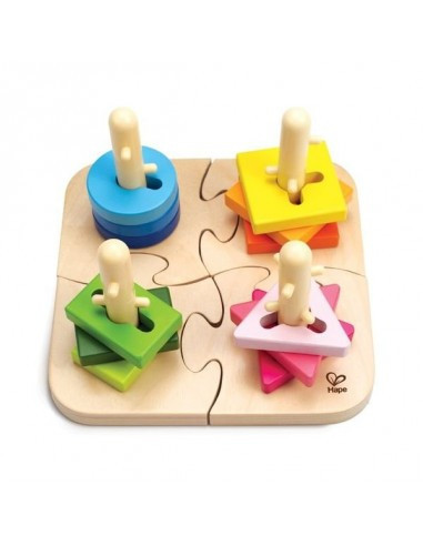 PUZZLE A BOUTONS CREATIF