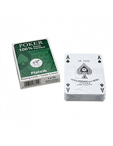 Jeux de 54 cartes poker size
