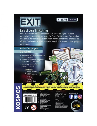 Exit le vol vers l'inconnu (debutant)
