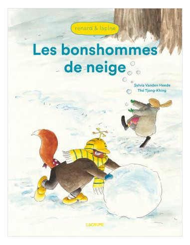 RENARD ET LAPINE LES BONSHOMMES DE NEIGE