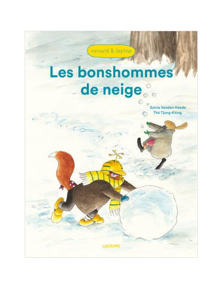 RENARD ET LAPINE LES BONSHOMMES DE NEIGE