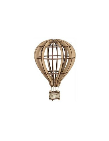 Montgolfiere en bois