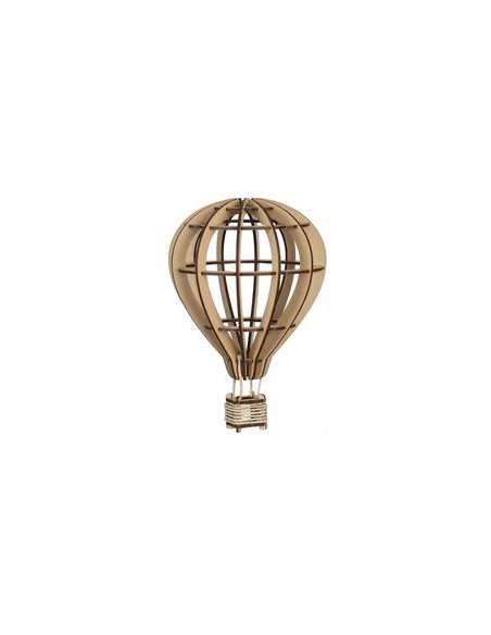 Montgolfiere en bois