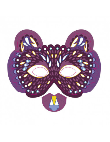Masques pailletés