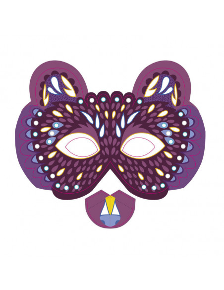 Masques pailletés