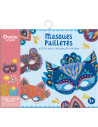 Masques pailletés