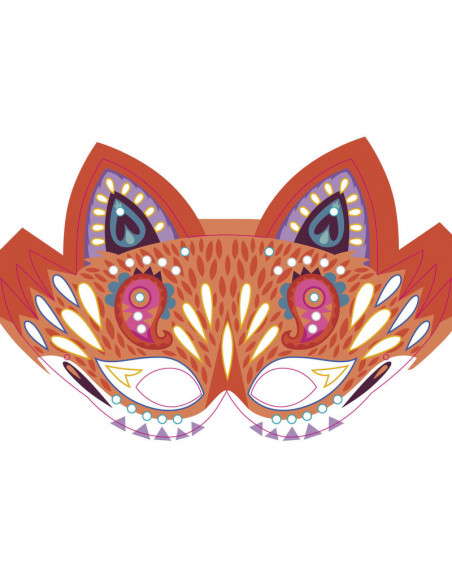 Masques pailletés