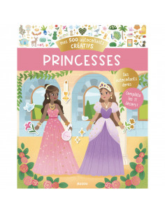 500 autocollants créatifs princesses