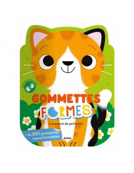 Gommettes formes - l'aventure de petit chat